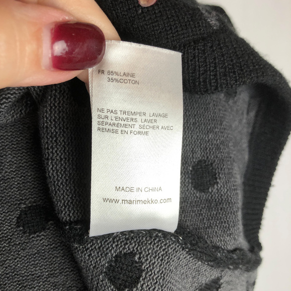 Marimekko 'Plink' Cardigan Sweater Neuletakki M - Picture 8 of 8